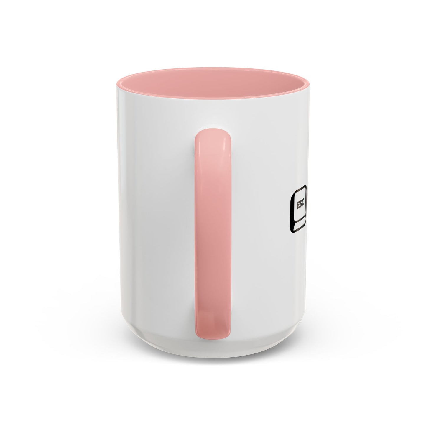 I KEEP PRESSING ESCASPE Accent BiColor Funny Sarcastic Mug