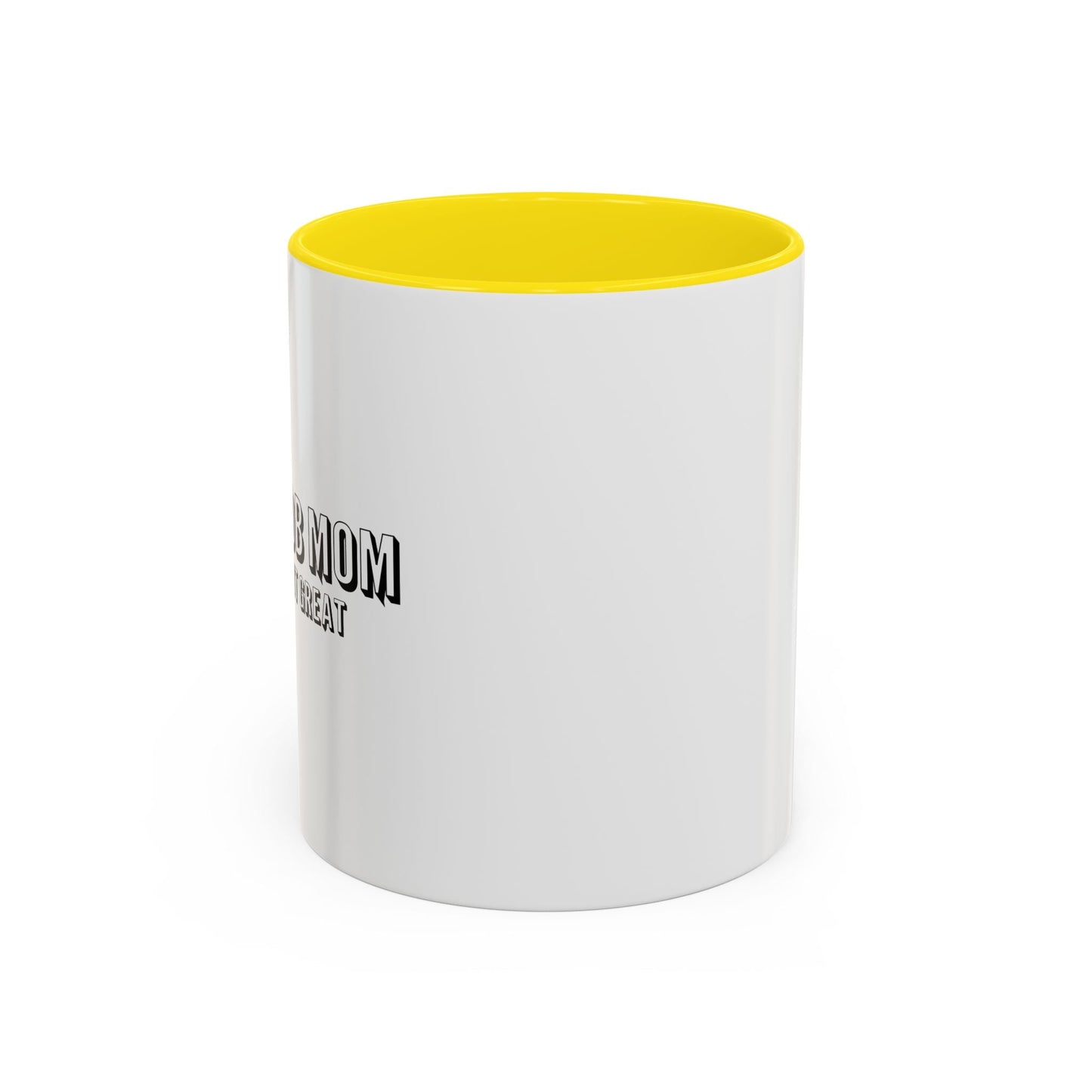 GREAT JOB MOM Accent BiColor Mug