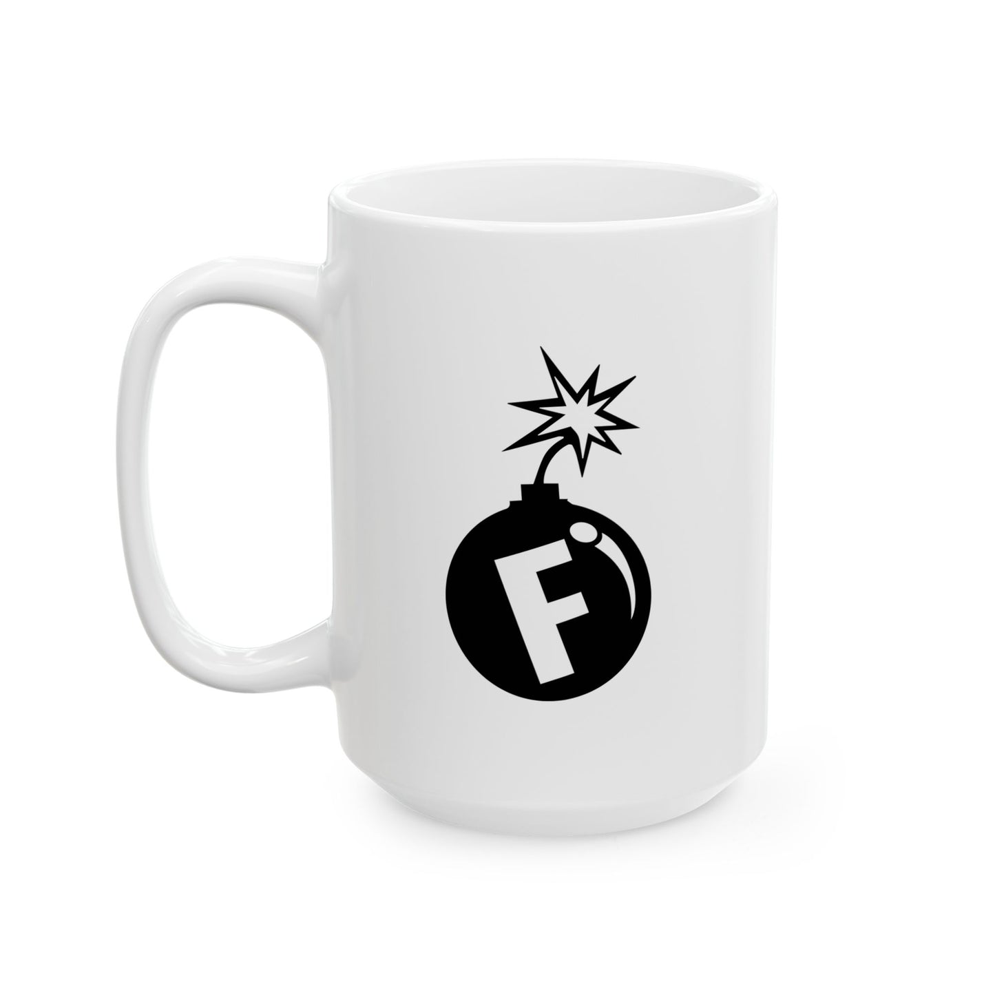 F BOMB FUNNY SARCASTIC MUG