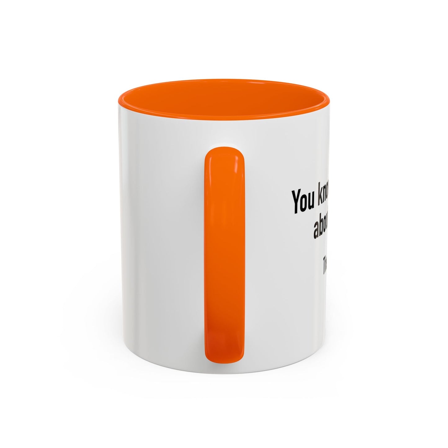 WHAT I LIKE ABOUT PEOPLE Accent BiColor Funny Sarcastic Mug