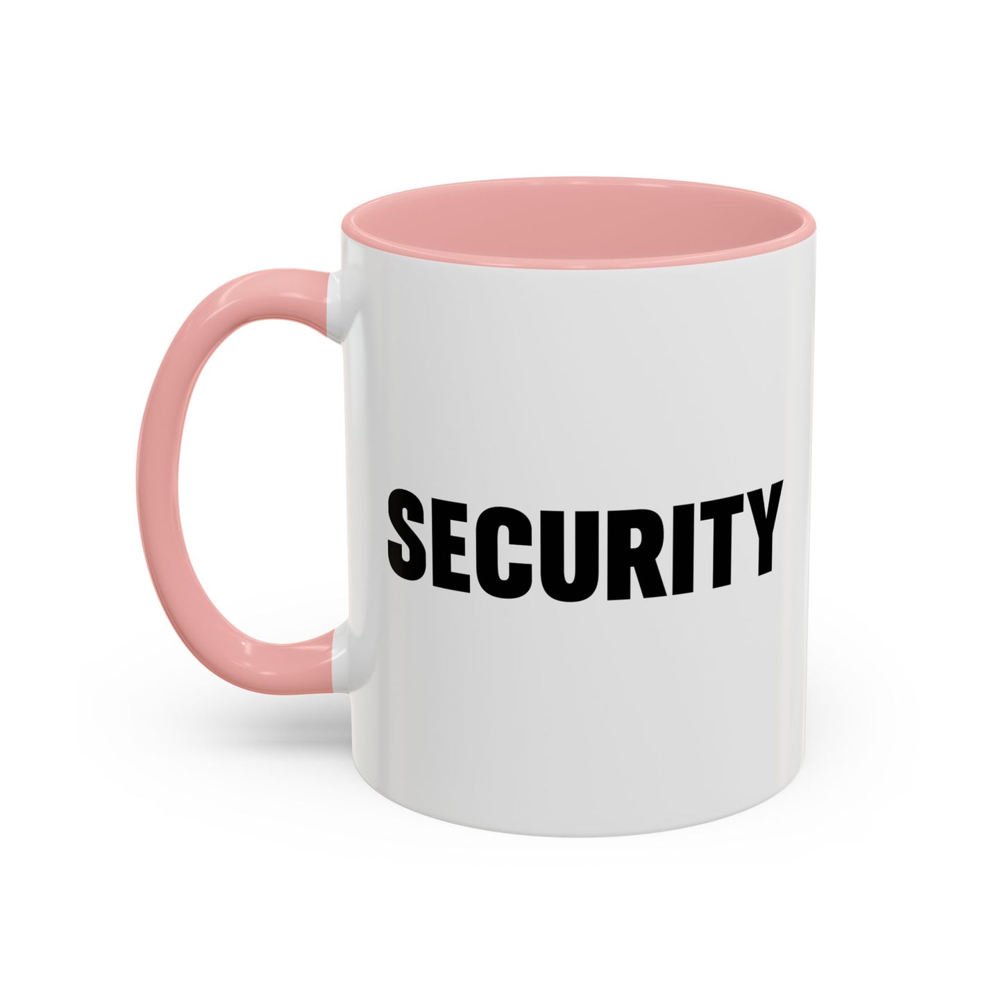 SECURITY Accent BiColor Funny Sarcastic Mug