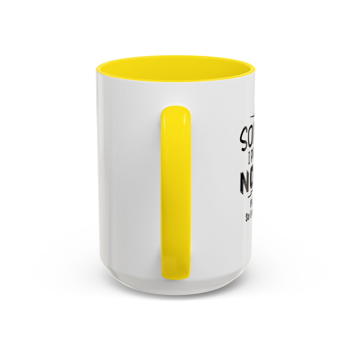 SOMETIMES I PRETEND TO BE NORMAL Accent BiColor Funny Sarcastic Mug