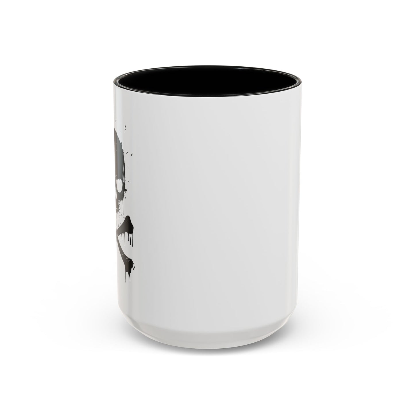 DRIP SKULL Accent BiColor Funny Sarcastic Mug