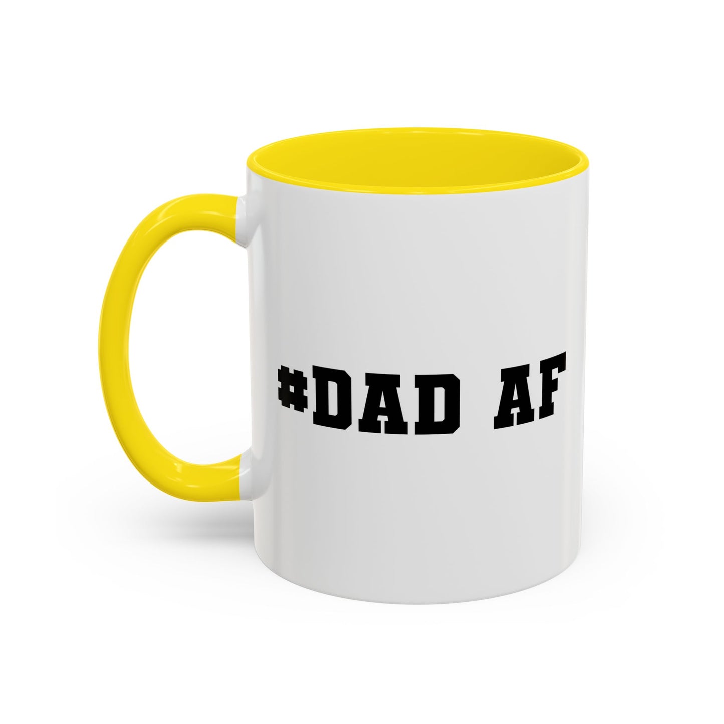 #DAD AF Accent BiColor Funny Sarcastic Mug