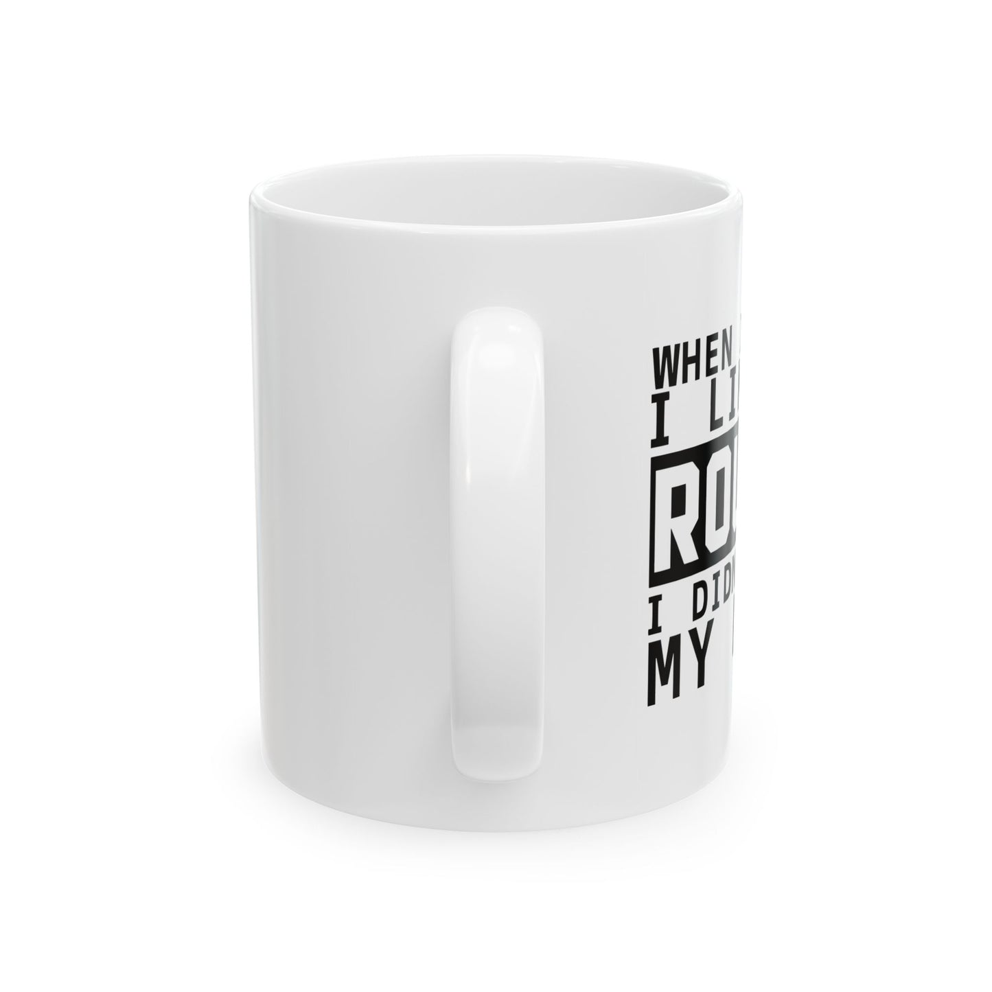 I LIKE IT ROUGH FUNNY SARCASTIC MUG