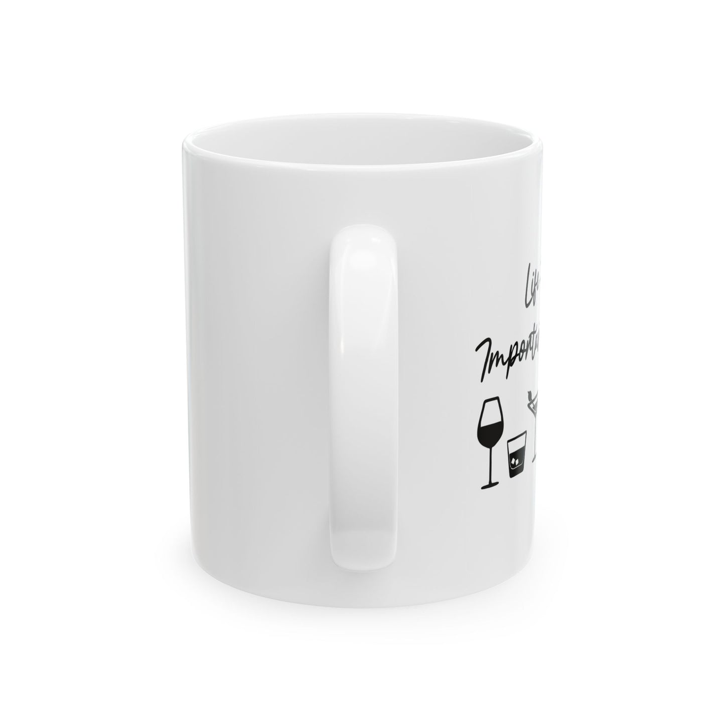 LIFE HAS IMPORTANT CHOICES FUNNY SARCASTIC MUG