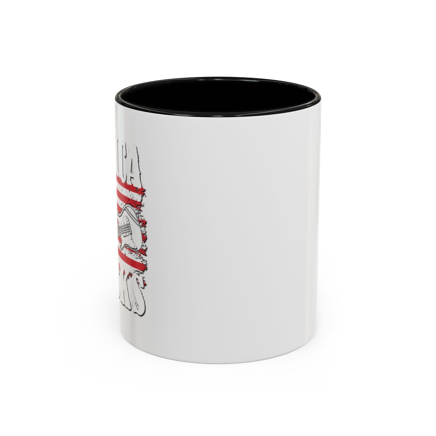 MERICA ROCKS Accent BiColor  Mug