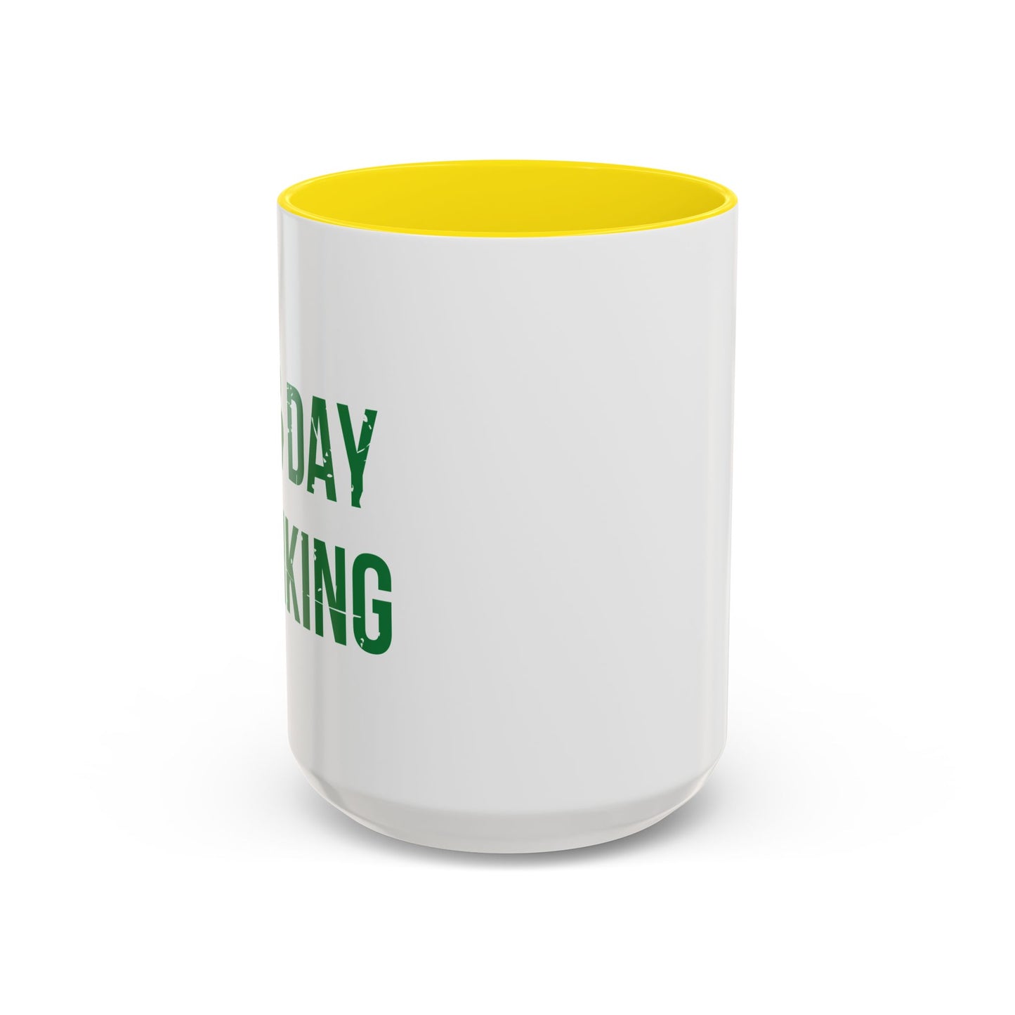 I HEART DAY DRINKING Accent BiColor Funny Sarcastic Mug