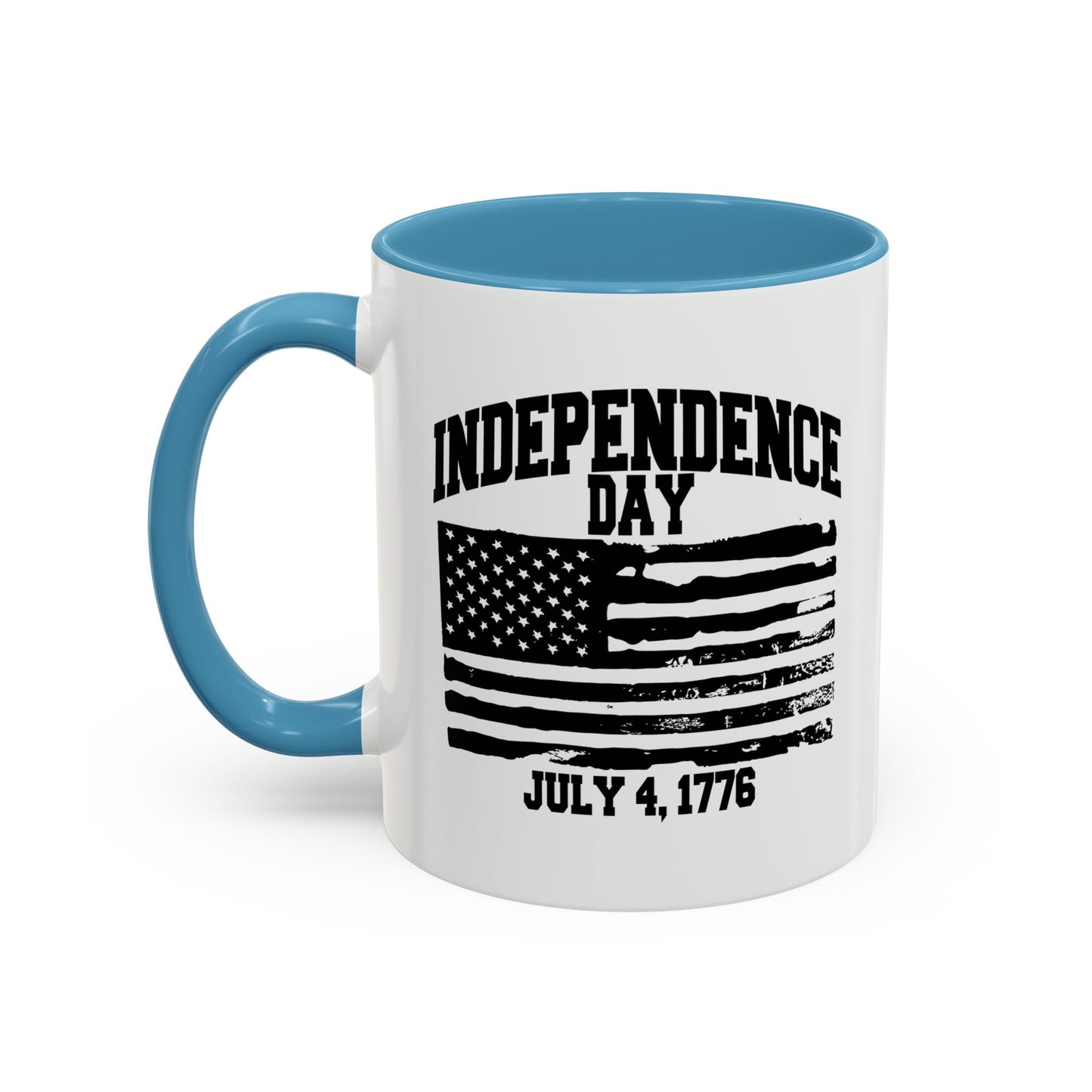 INDEPENDENCE DAY 1776 Accent BiColor Mug