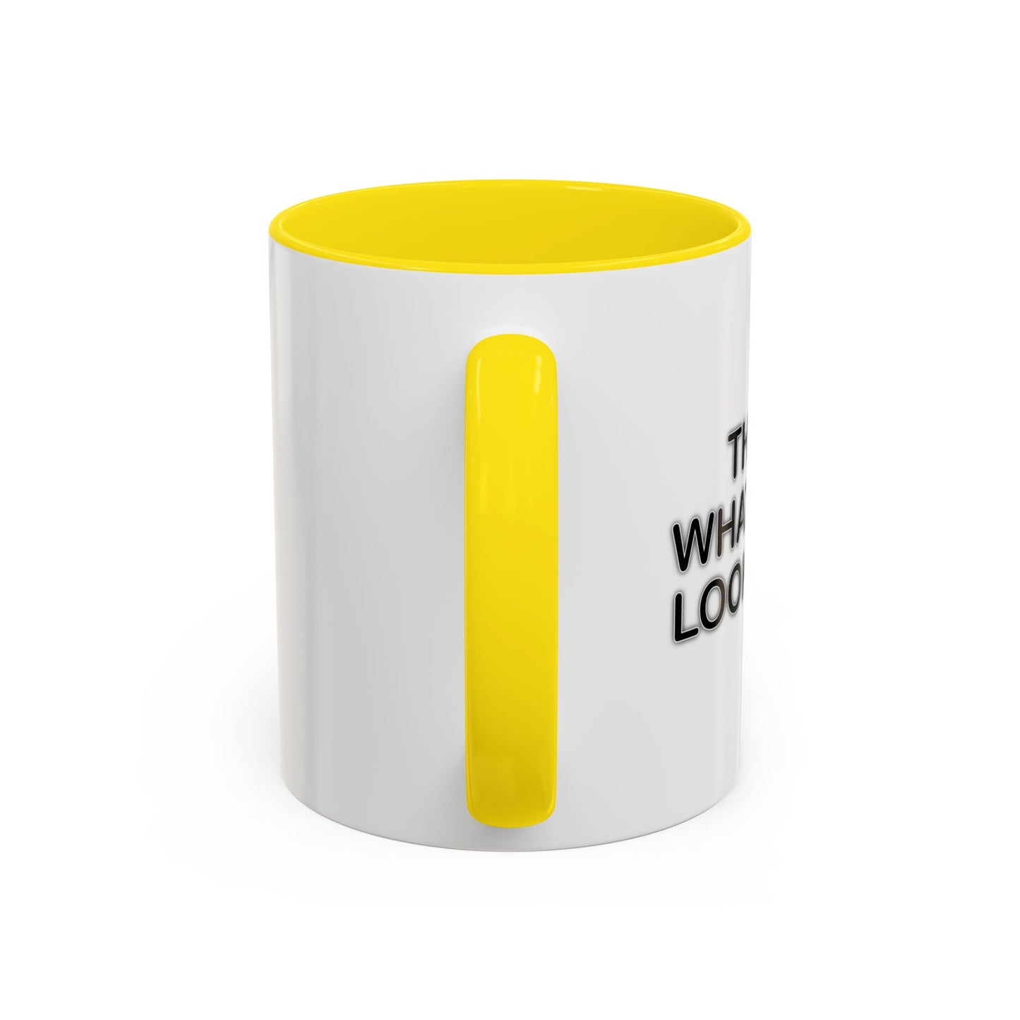 WHAT COOL LOOKS LIKE Accent BiColor Funny Sarcastic Mug