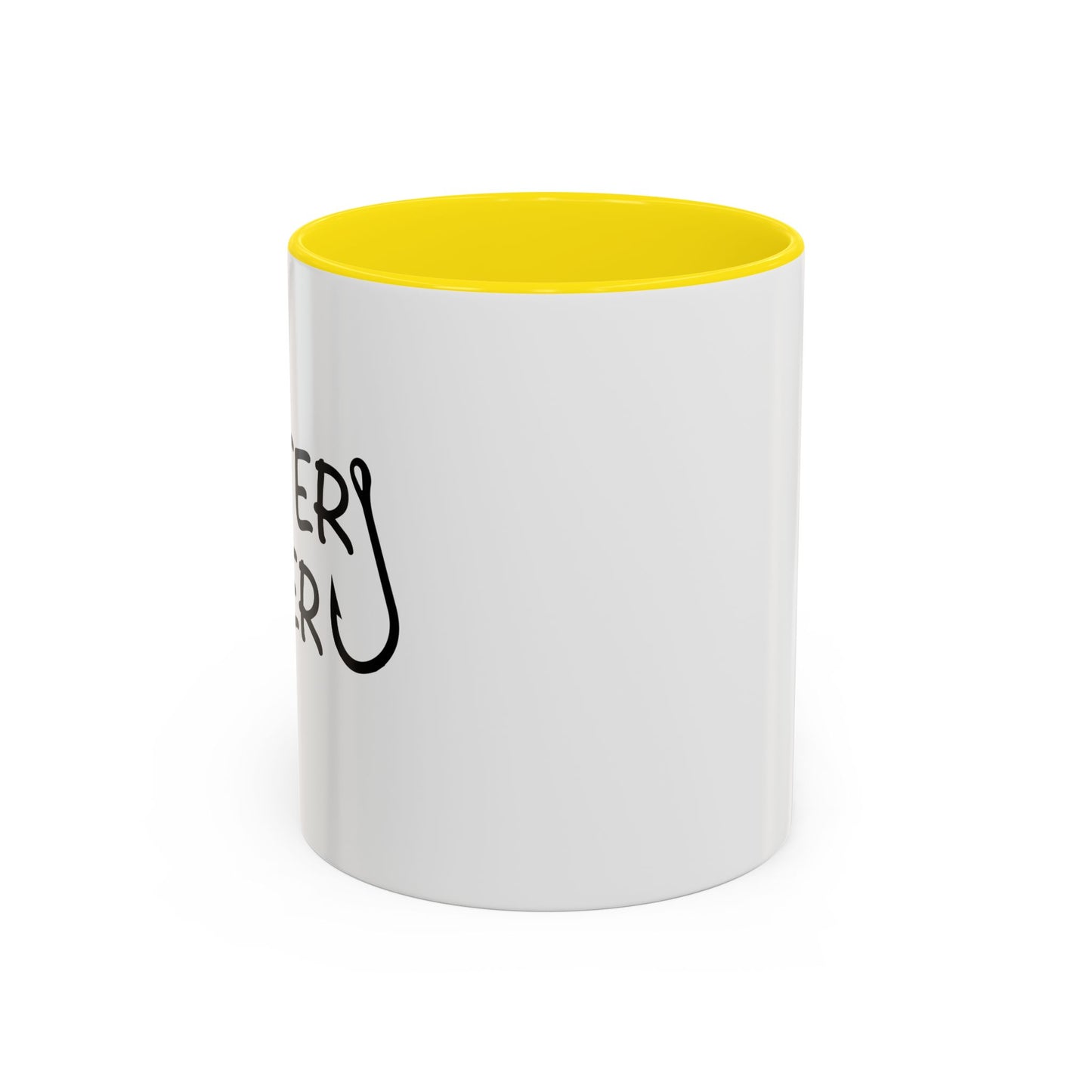 MASTER BAITER Accent BiColor Funny Sarcastic Mug