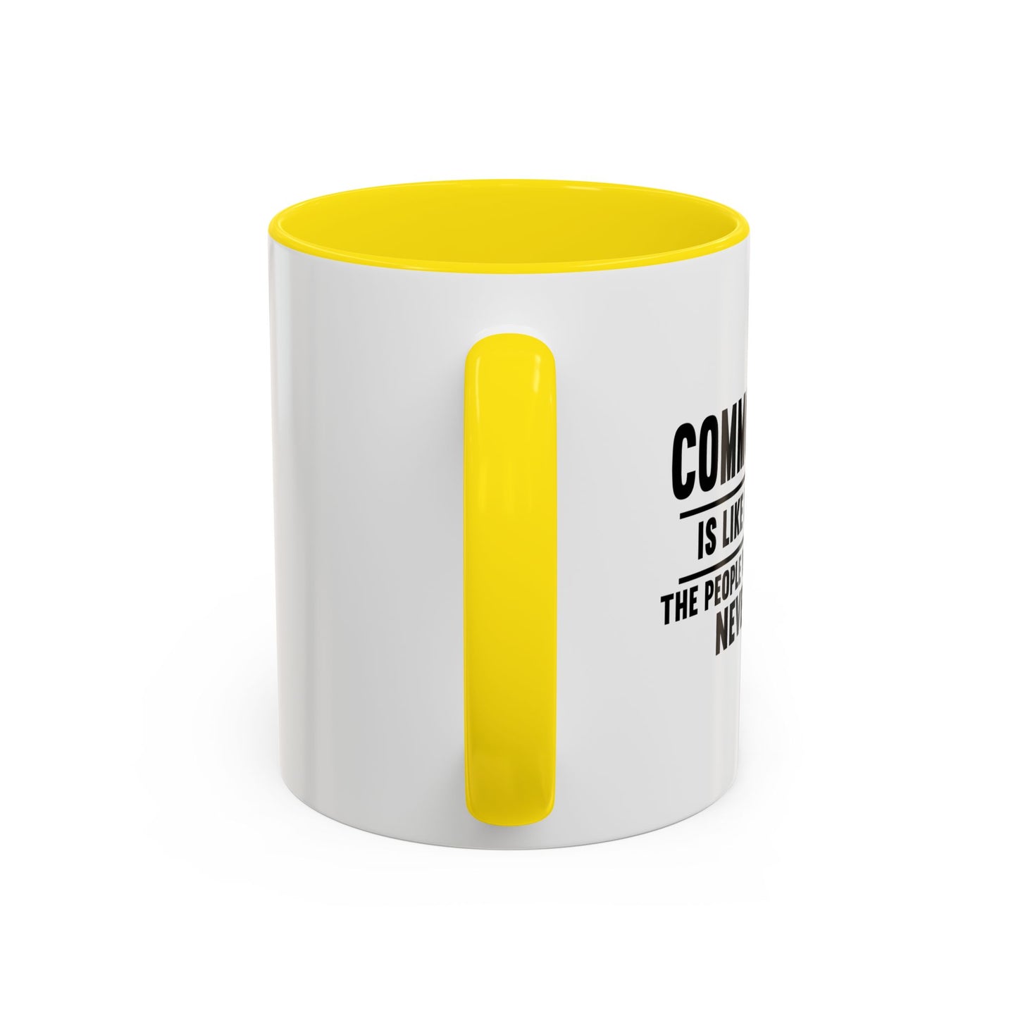 COMMON SENSE IS LIKE... Accent BiColor Funny Sarcastic Mug