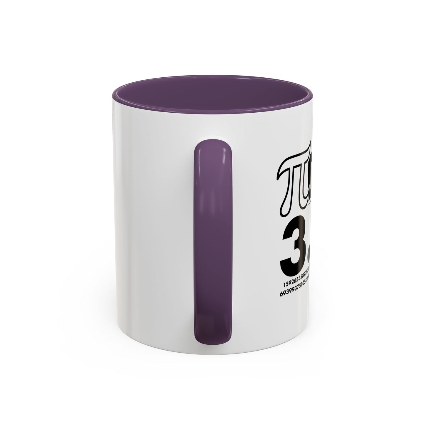 Pi DAY Accent BiColor Funny Sarcastic Mug