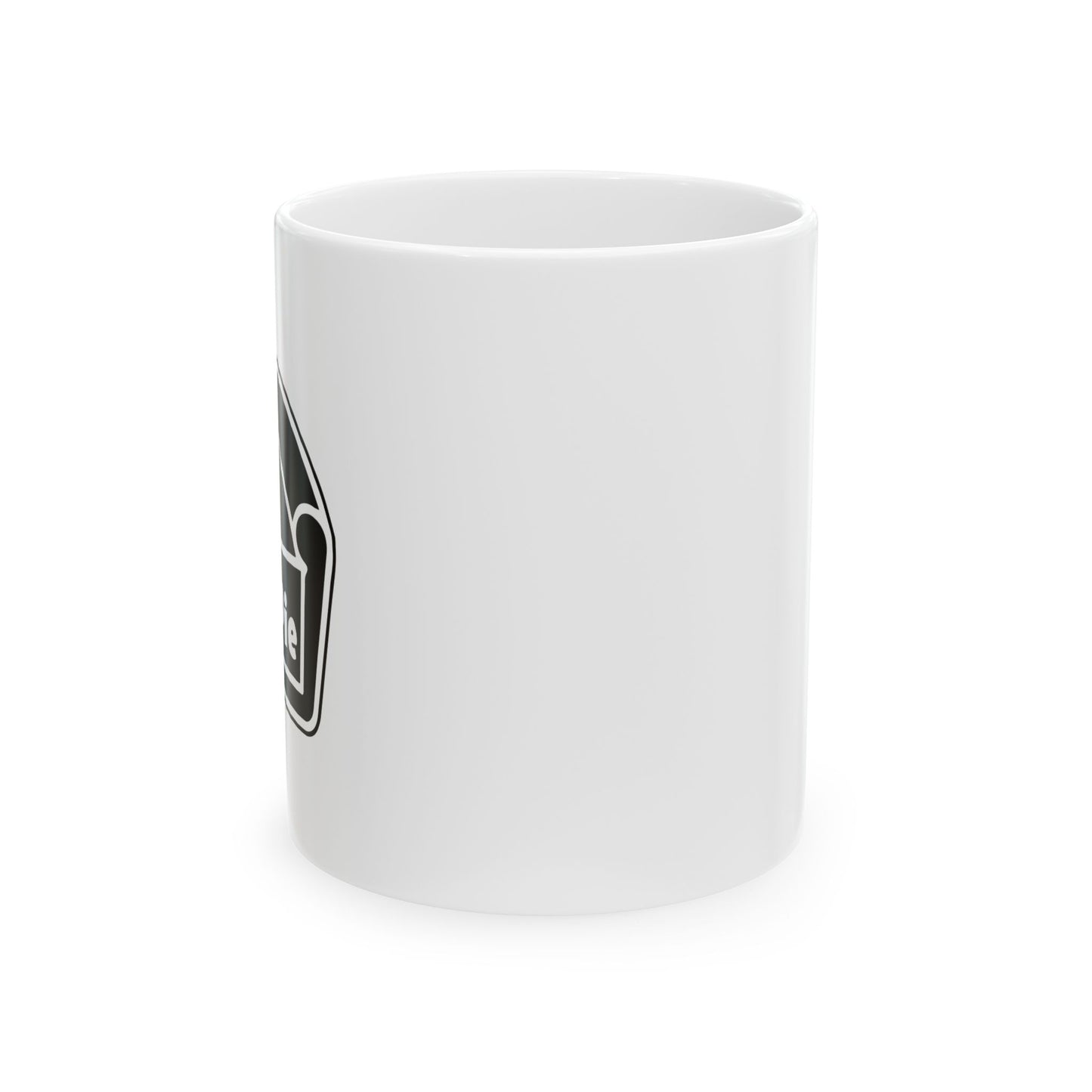 I LIKE PIE FUNNY SARCASTIC WHITE MUG