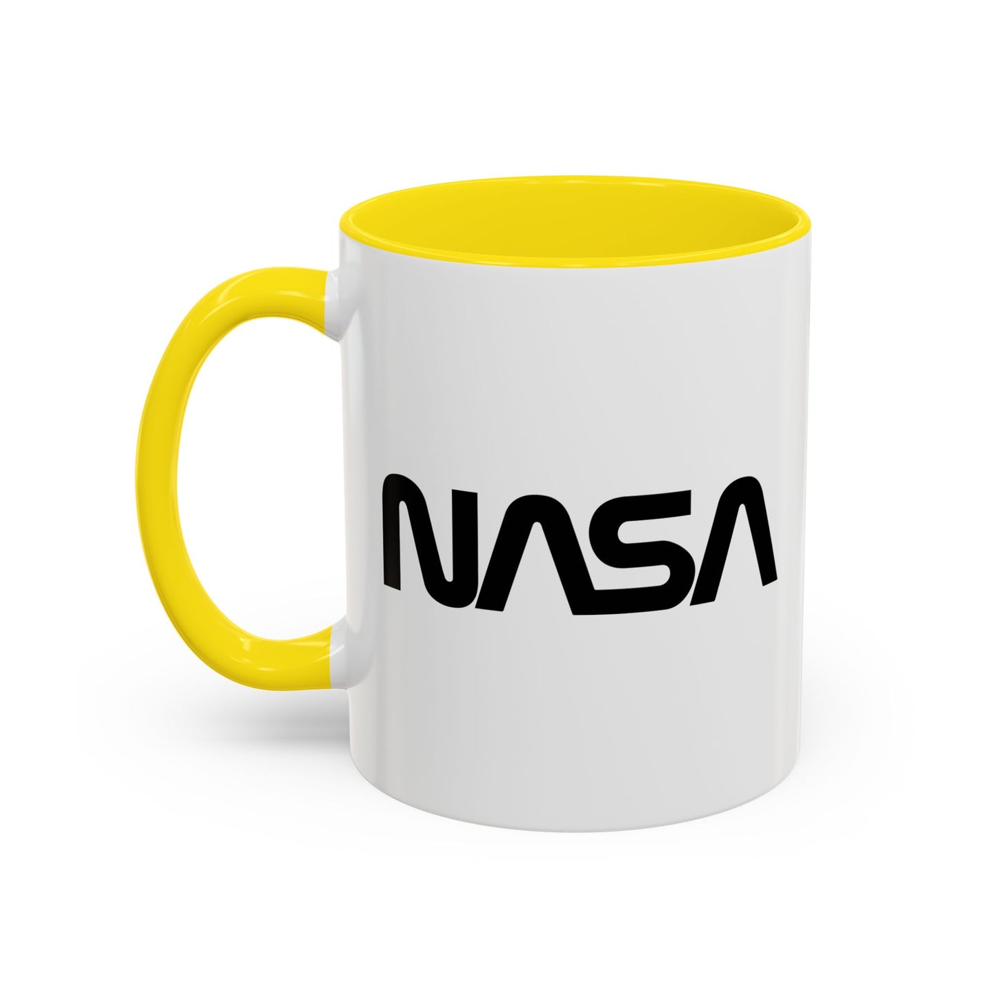 NASA LOGO Accent BiColor Mug