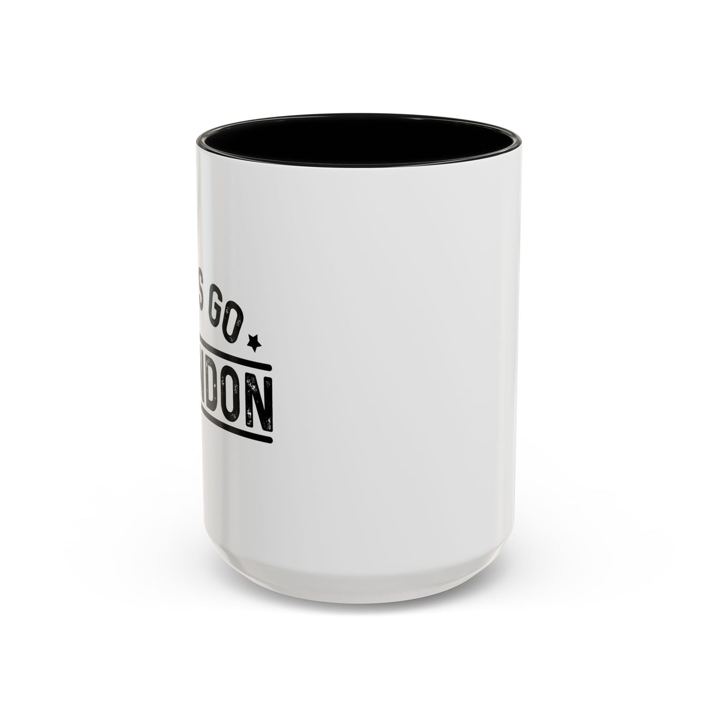 LET'S GO BRANDON Accent BiColor Funny Sarcastic Mug