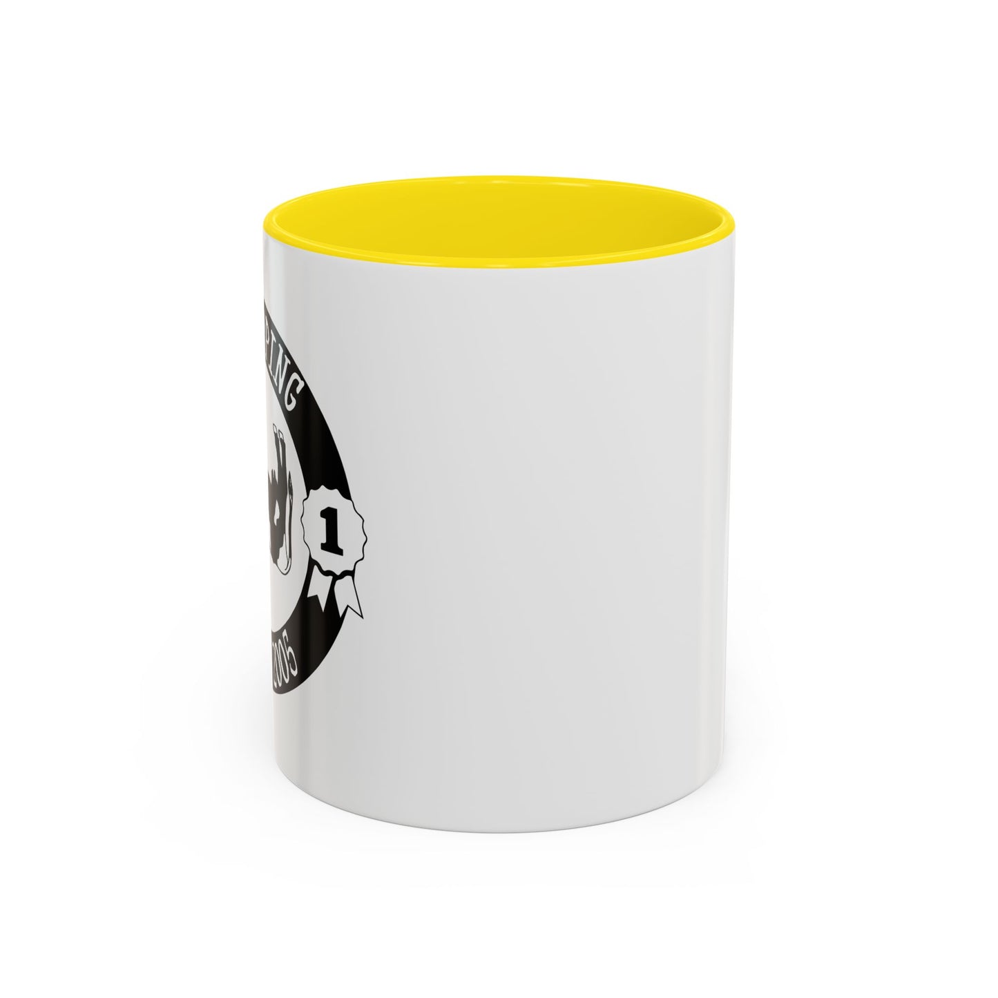 COW TIPPING CHAMP Accent BiColor Funny Sarcastic Mug