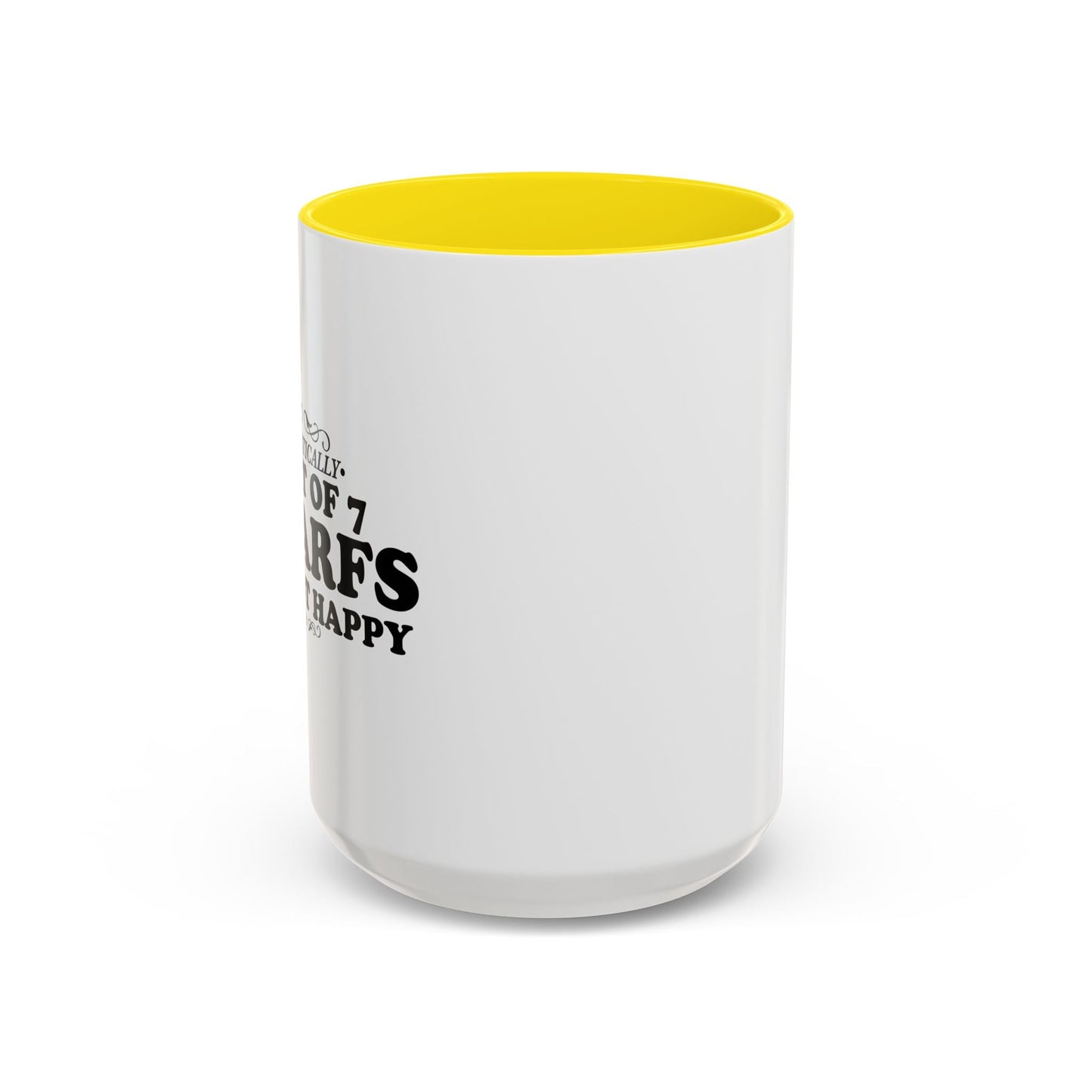 STATISTICALLY SAYING Accent BiColor Funny Sarcastic Mug