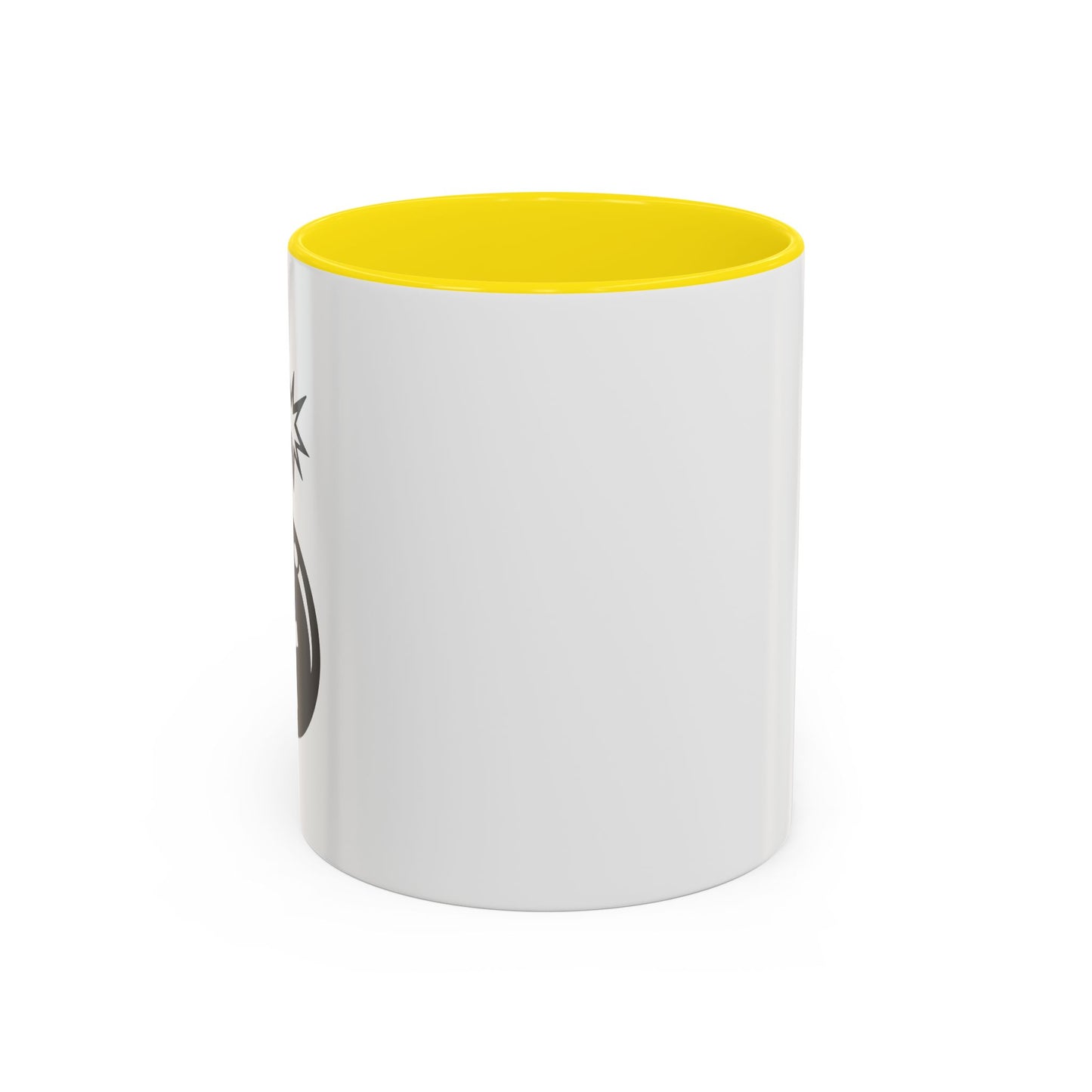 F BOMB Accent BiColor Funny Sarcastic Mug