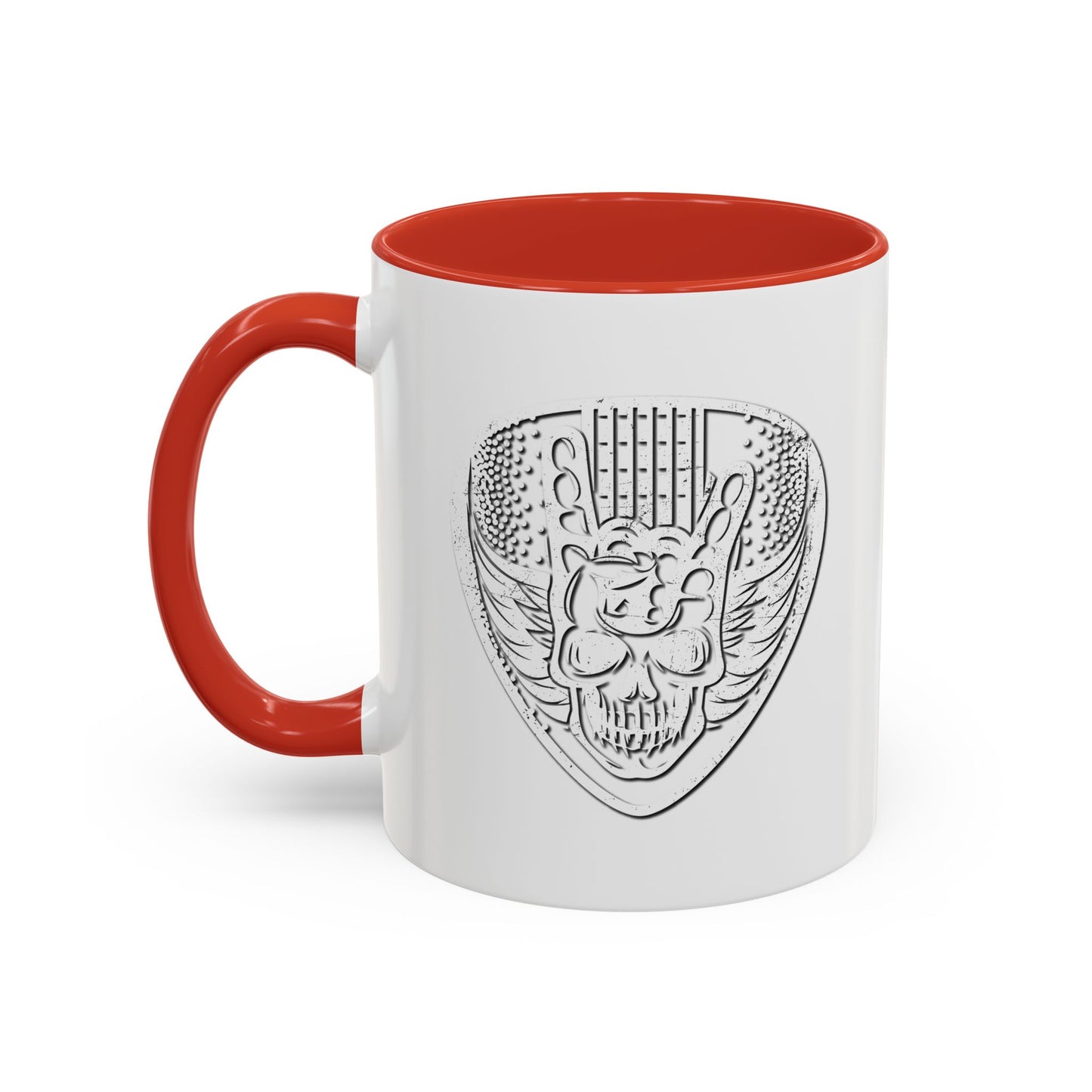 GUITAR SKELETON Accent BiColor Mug