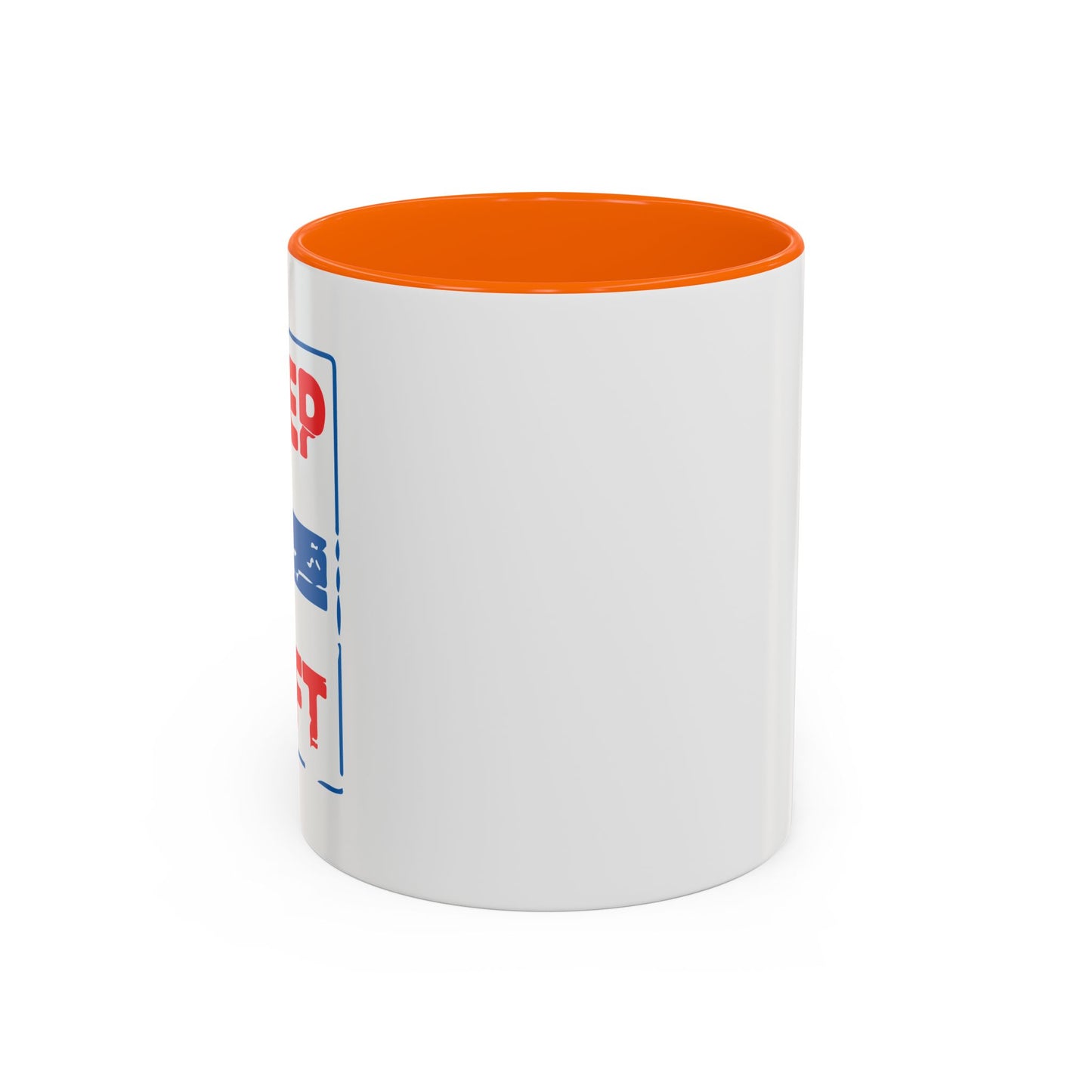 KEEP LEFT Accent BiColor Funny Sarcastic Mug