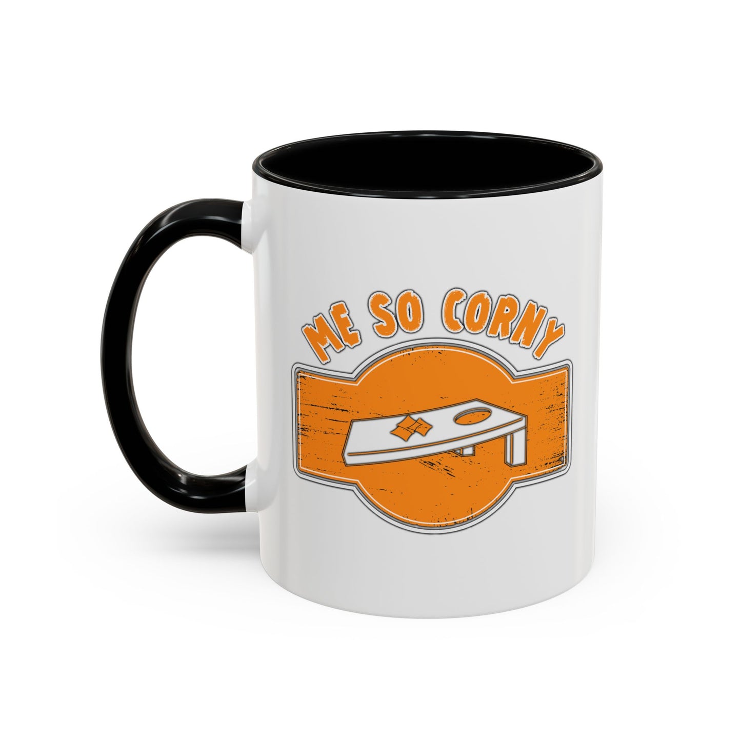 ME SO CORNY Accent BiColor Funny Sarcastic Mug