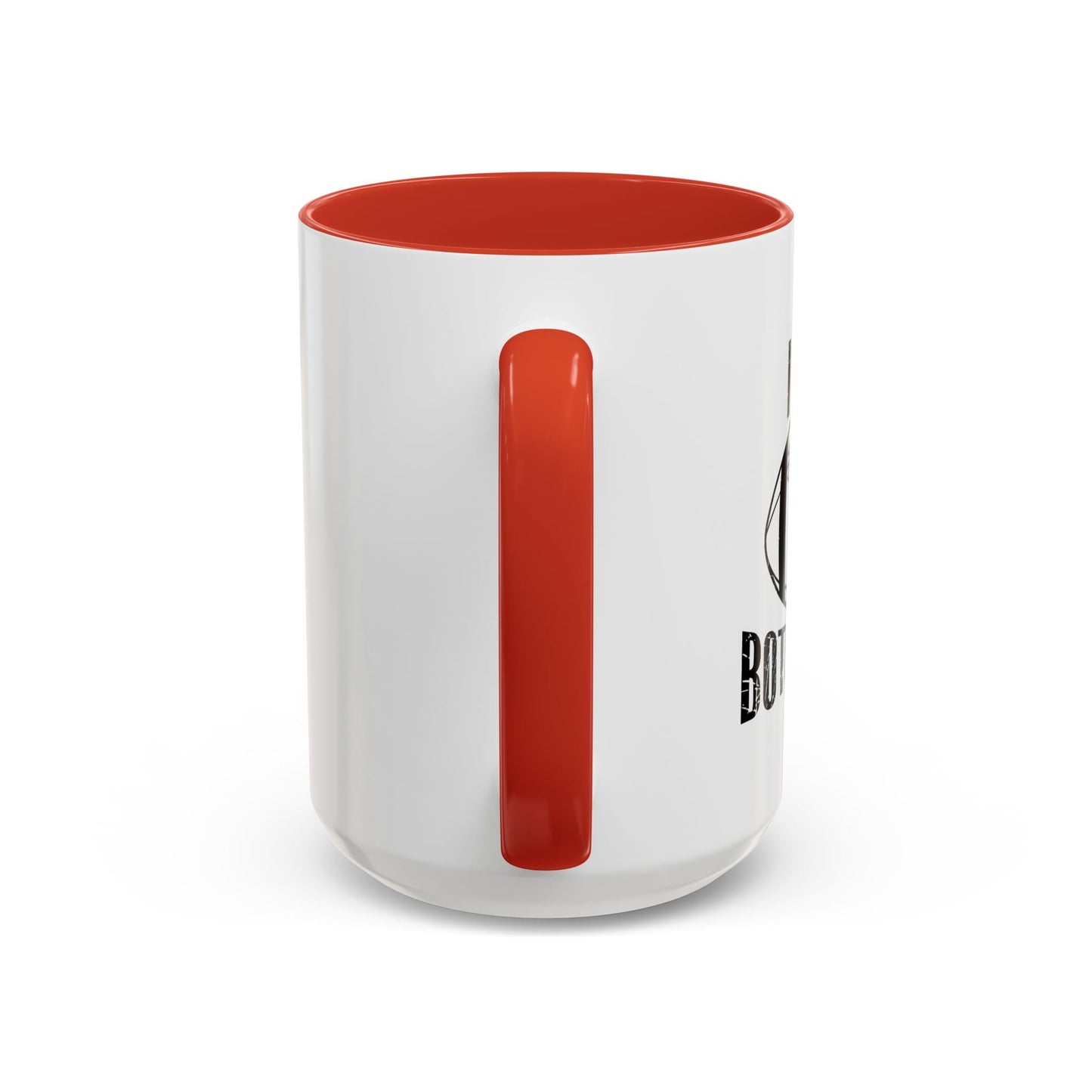 I HATE BOTH TEAMS Accent BiColor Funny Sarcastic Mug