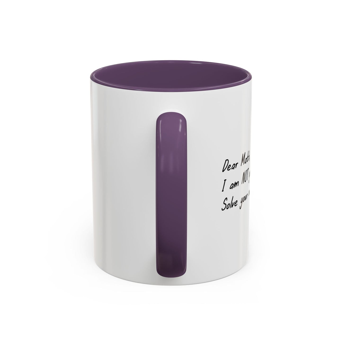 I AM NOT YOUR THERAPIST Accent BiColor Funny Sarcastic Mug