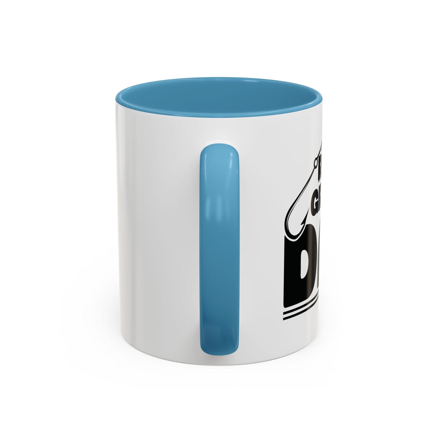 REEL GREAT DAD Accent BiColor Mug