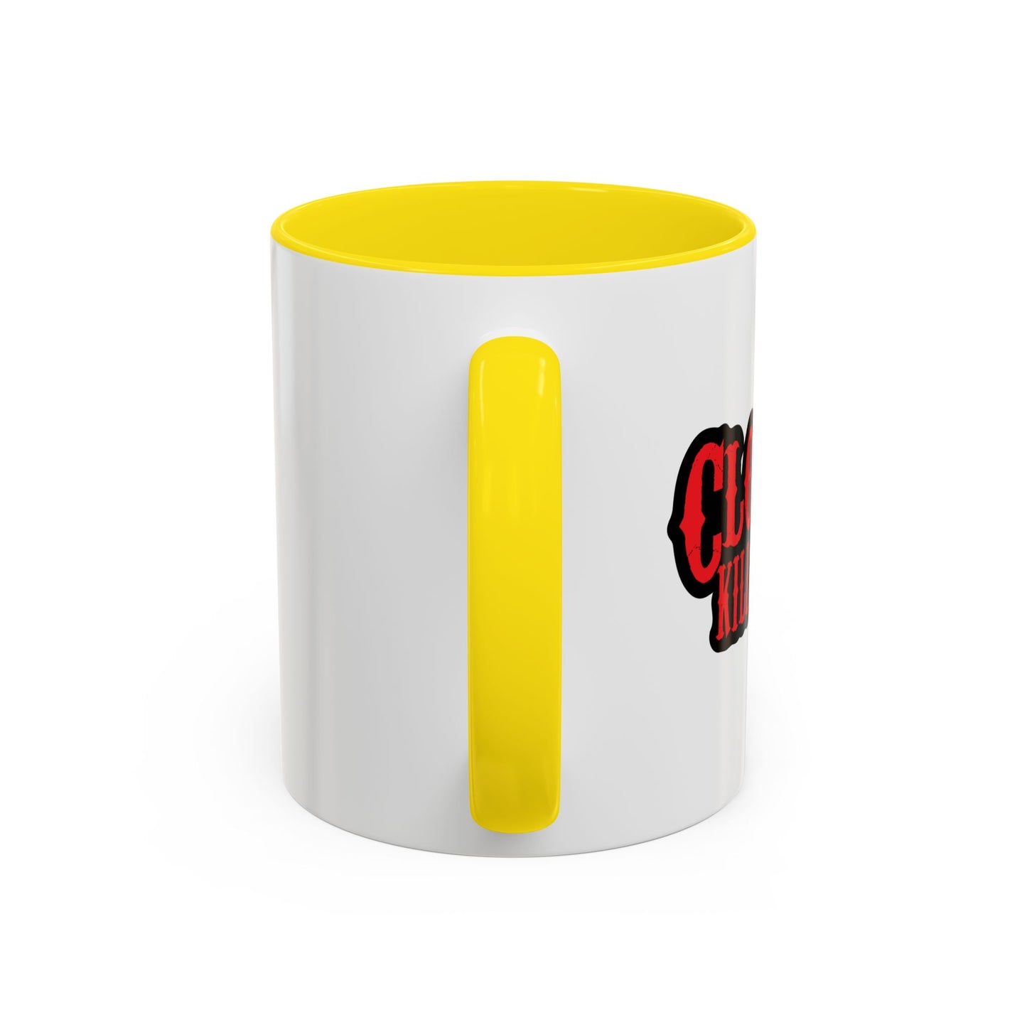 CLOWNS KILL PEOPLE Accent BiColor Funny Sarcastic Mug