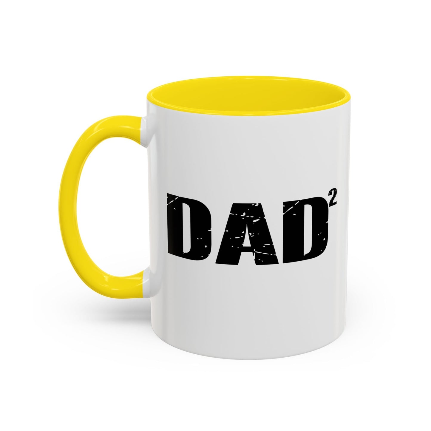 DAD x2 Accent BiColor Mug