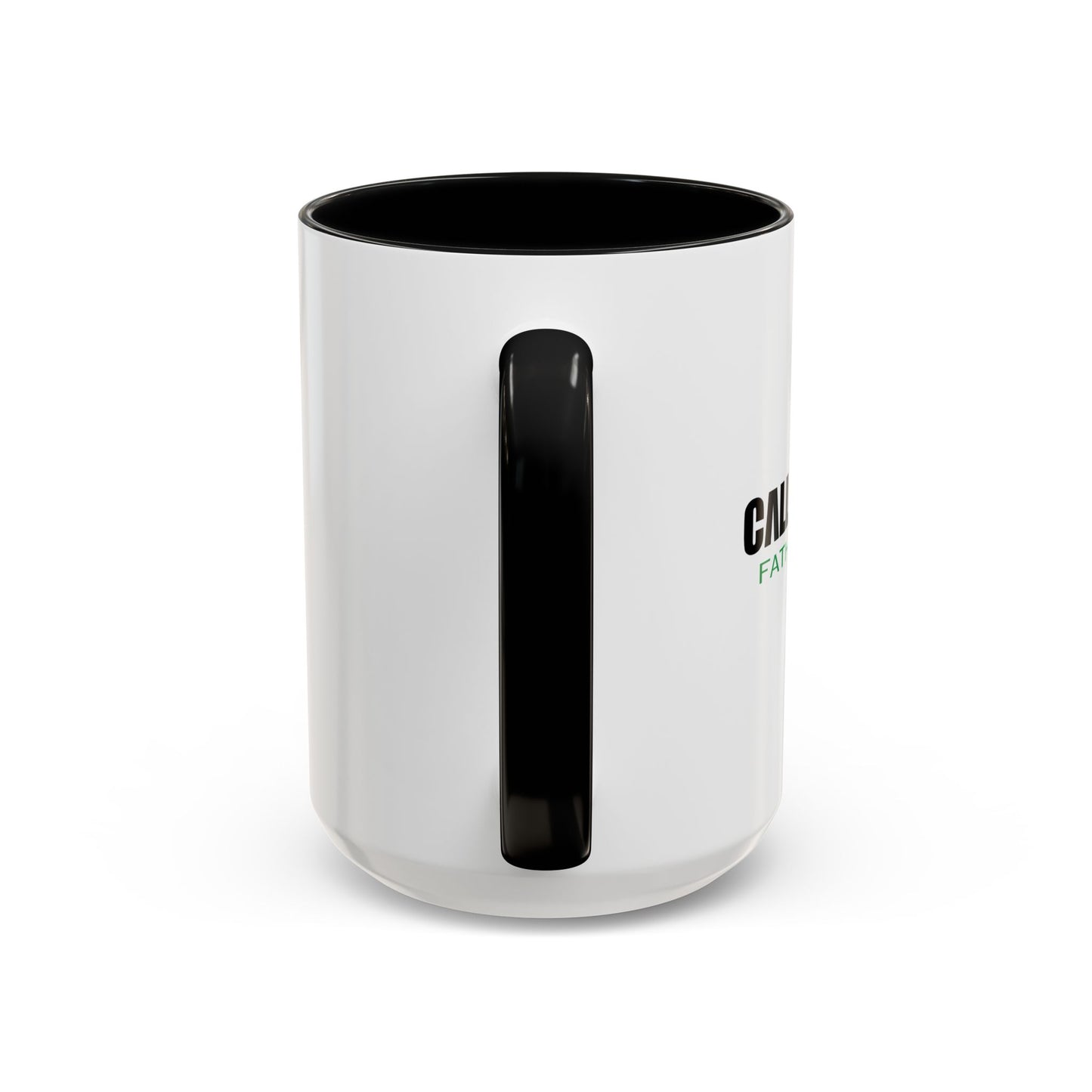 CALL OF DADDY FATHER OPS BLACK Accent BiColor Funny Sarcastic Mug