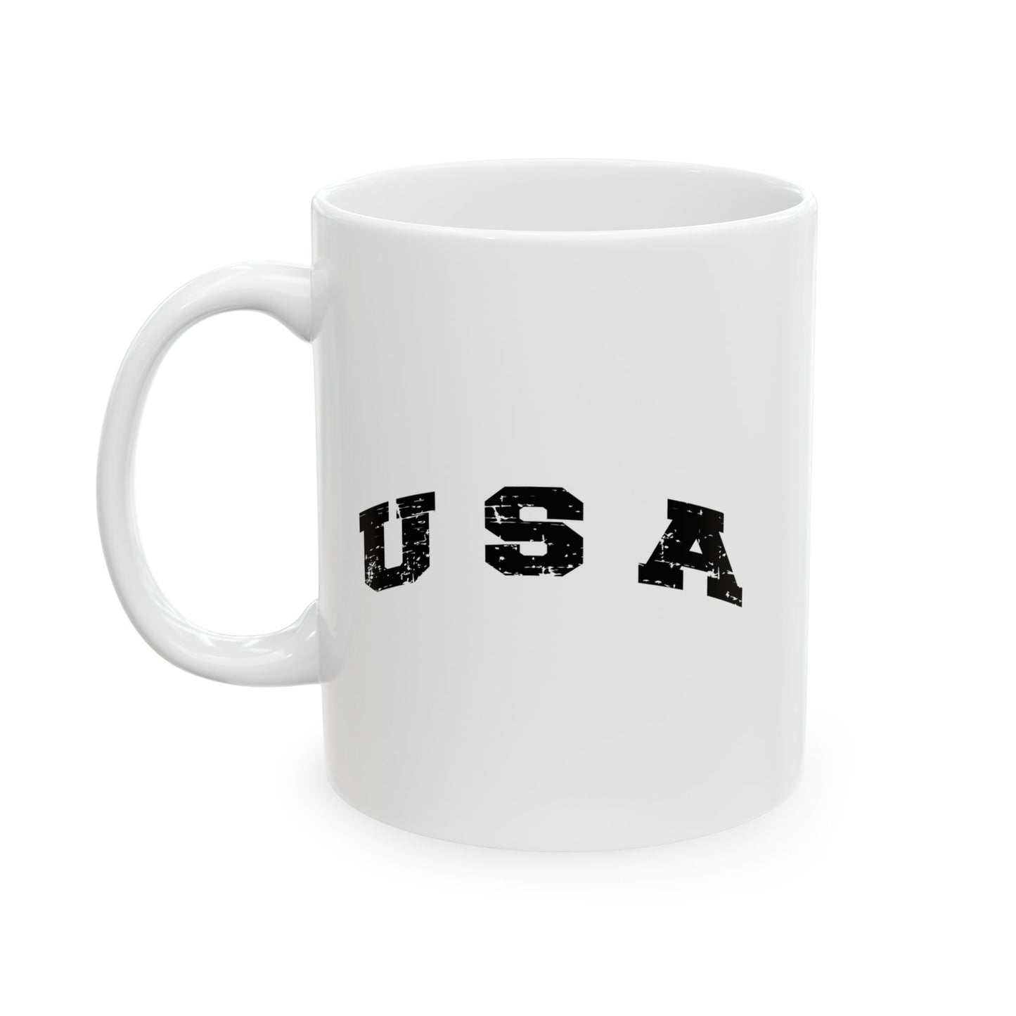 USA WHITE MUG