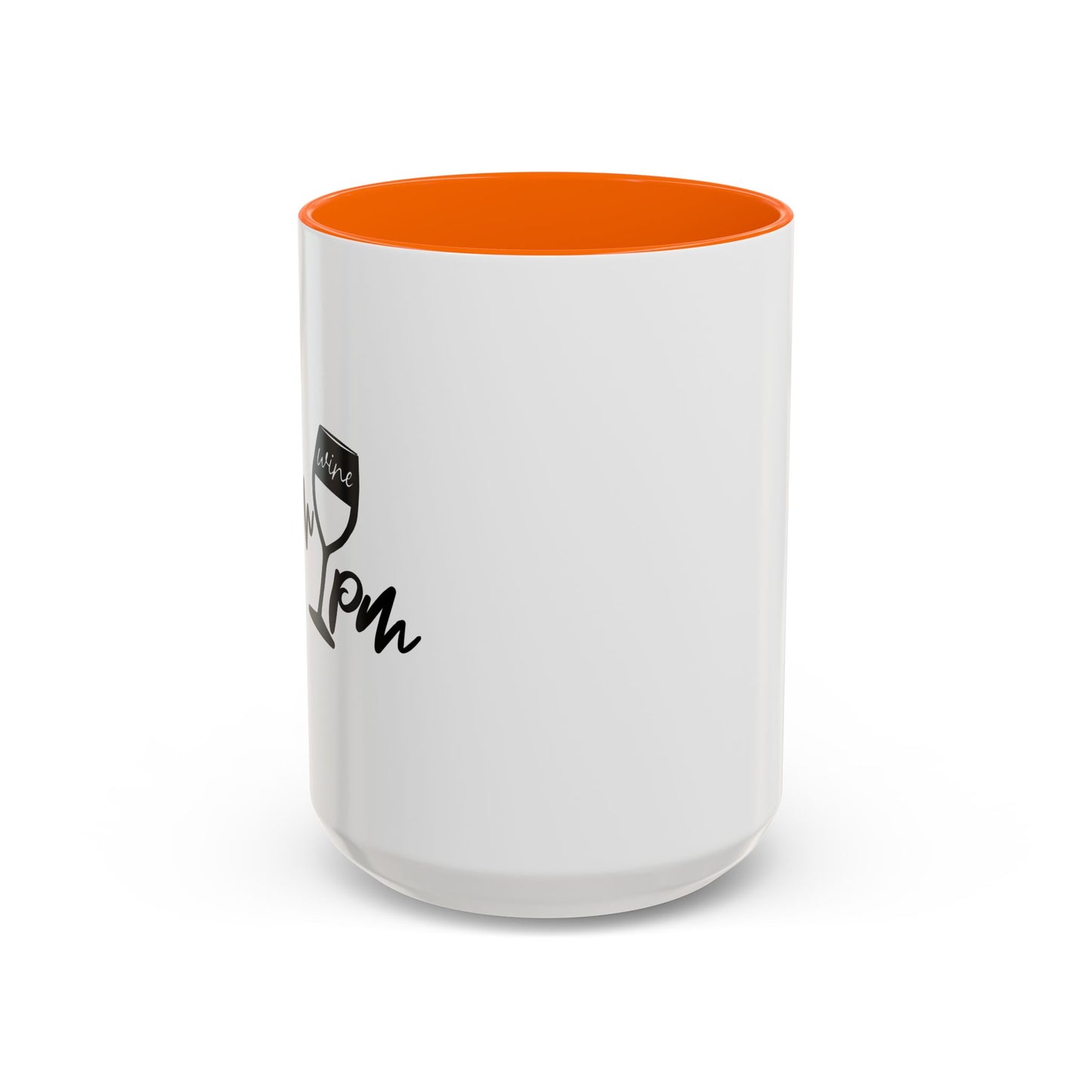 AM PM DRINKS Accent BiColor Funny Sarcastic Mug