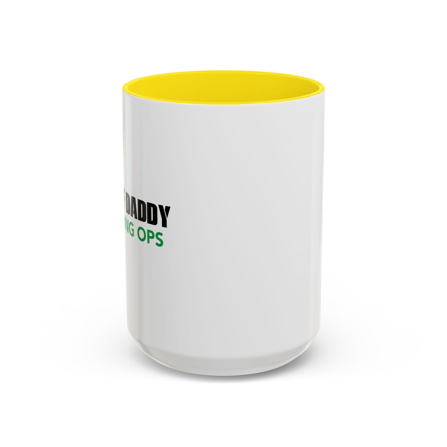 CALL OF DADDY FATHER OPS Accent BiColor Funny Sarcastic Mug