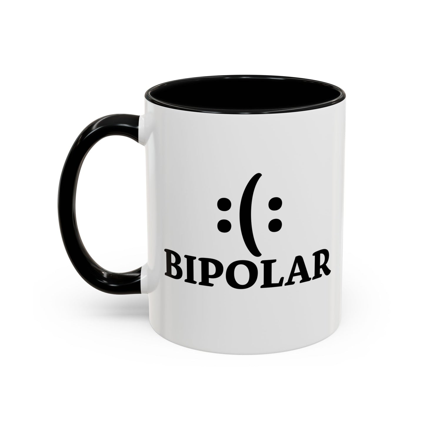 BIPOLAR Accent BiColor Funny Sarcastic Mug