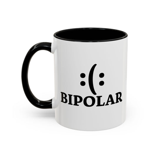 BIPOLAR Accent BiColor Funny Sarcastic Mug