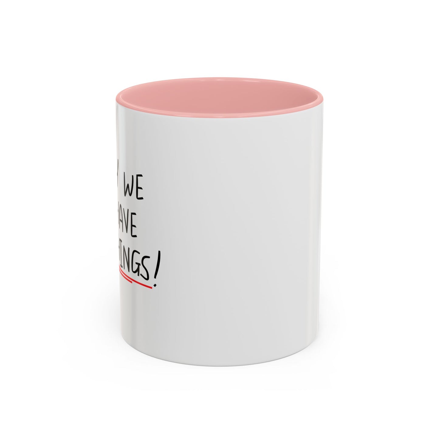 I'M WHY WE CAN'T HAVE NICE THINGS Accent BiColor Funny Sarcastic Mug