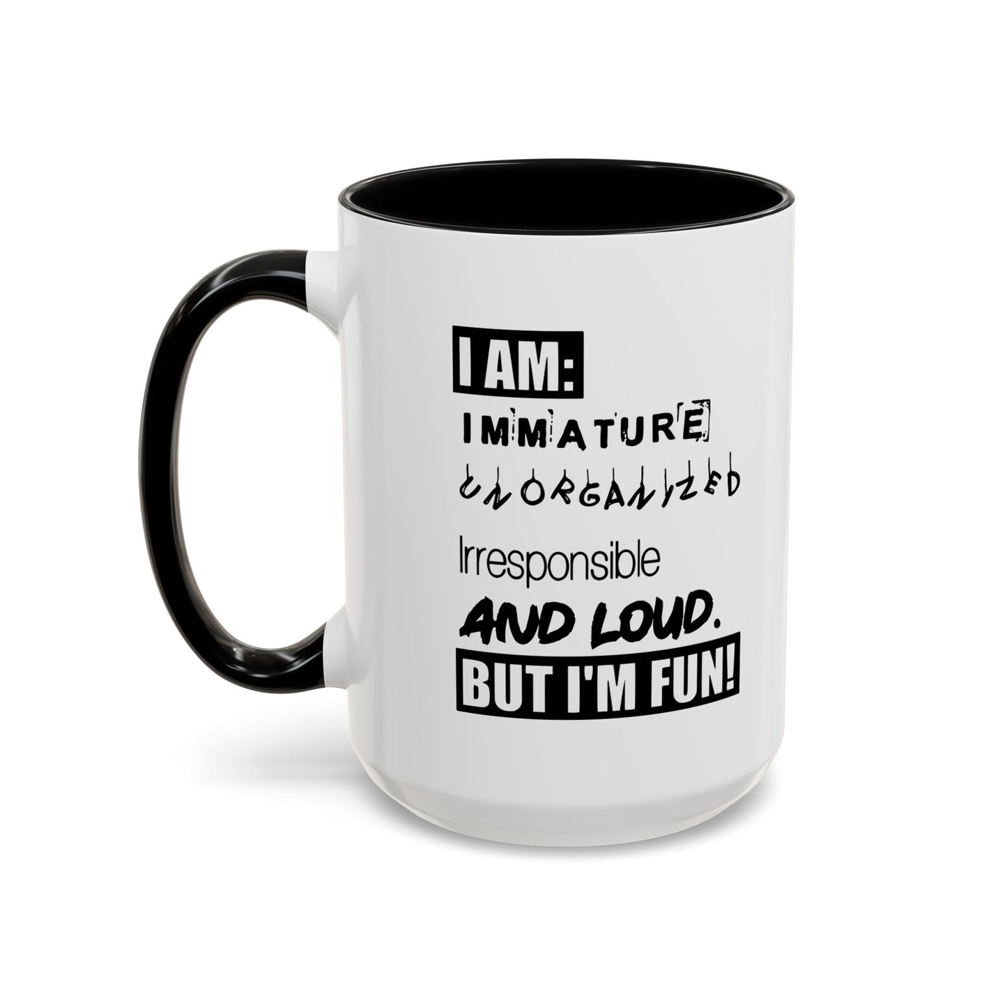 BUY I'M FUN Accent BiColor Funny Sarcastic Mug