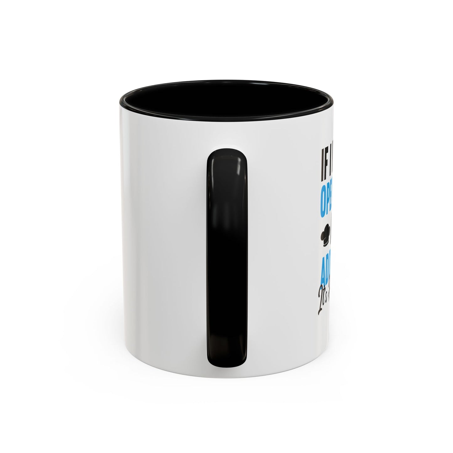 IT'S HOMEMADE Accent BiColor Funny Sarcastic Mug