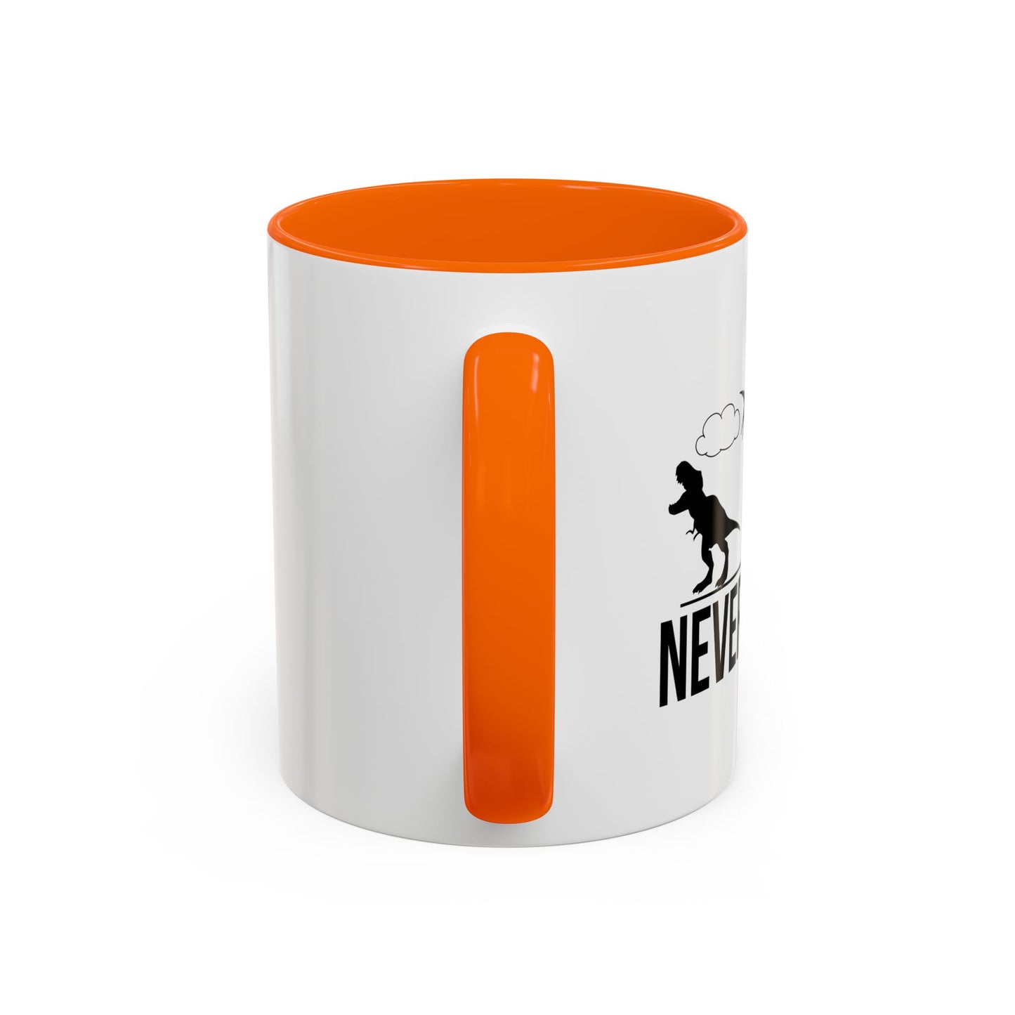 NEVER FORGET Accent BiColor Funny Sarcastic Mug