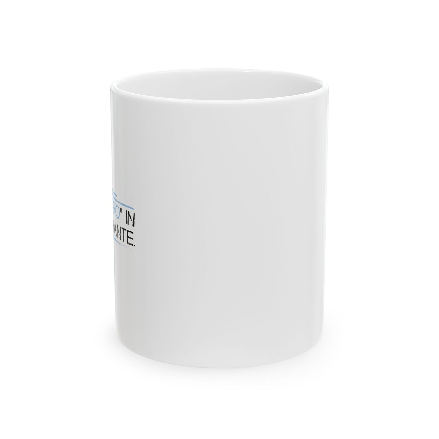 I PUT THE PRO IN PROCRASTINATE FUNNY SARCASTIC WHITE MUG