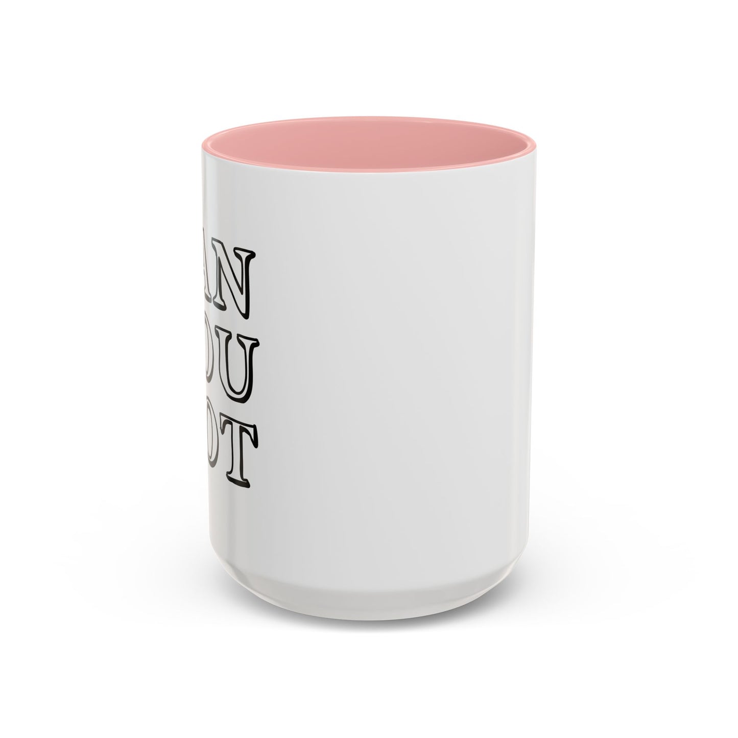 CAN YOU NOT Accent BiColor Funny Sarcastic Mug