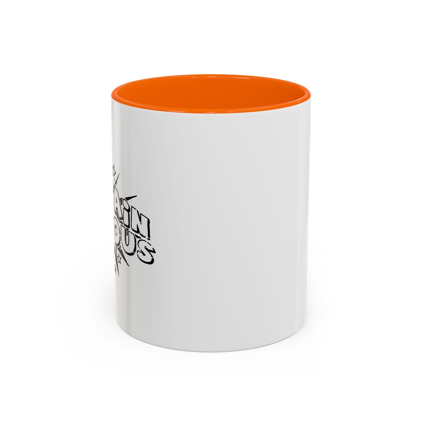 CAPTAIN OBVIOUS Accent BiColor Funny Sarcastic Mug