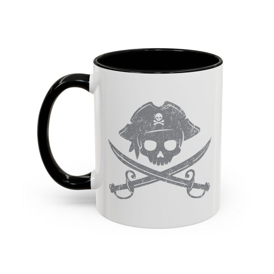 CROSS SWORDS Accent BiColor Funny Sarcastic Mug