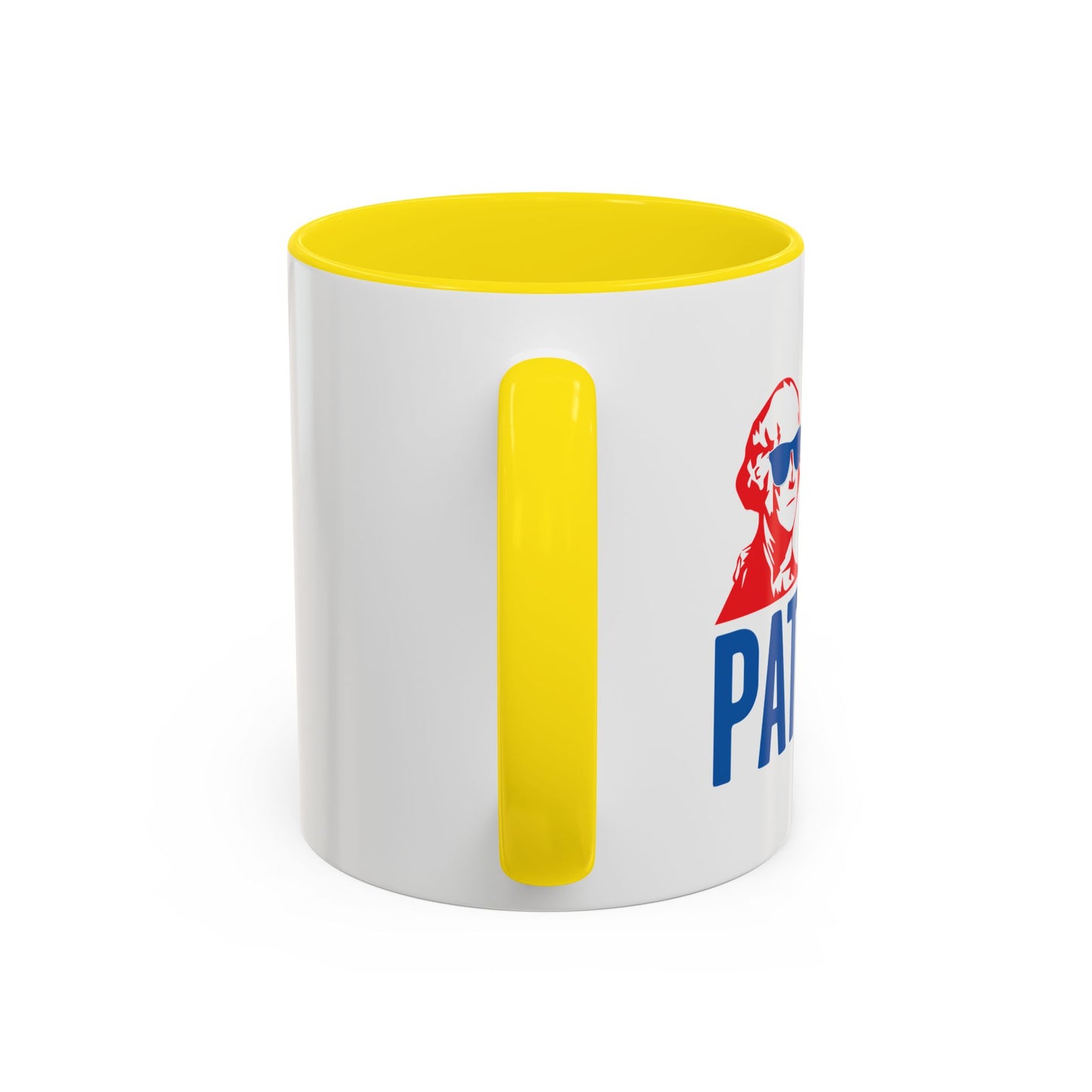 PARTY LIKE A PATRIOT Accent BiColor Funny Sarcastic Mug