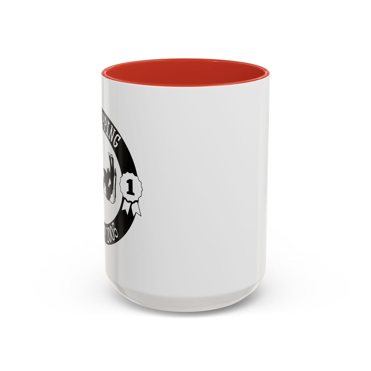 COW TIPPING CHAMP Accent BiColor Funny Sarcastic Mug