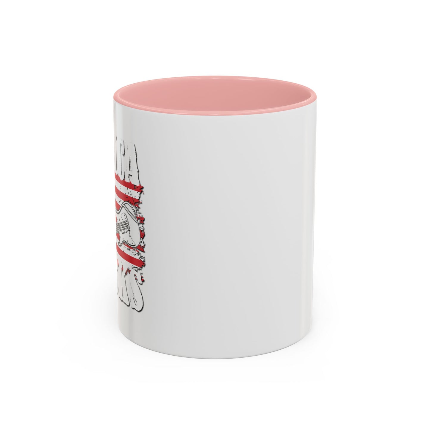 MERICA ROCKS Accent BiColor  Mug