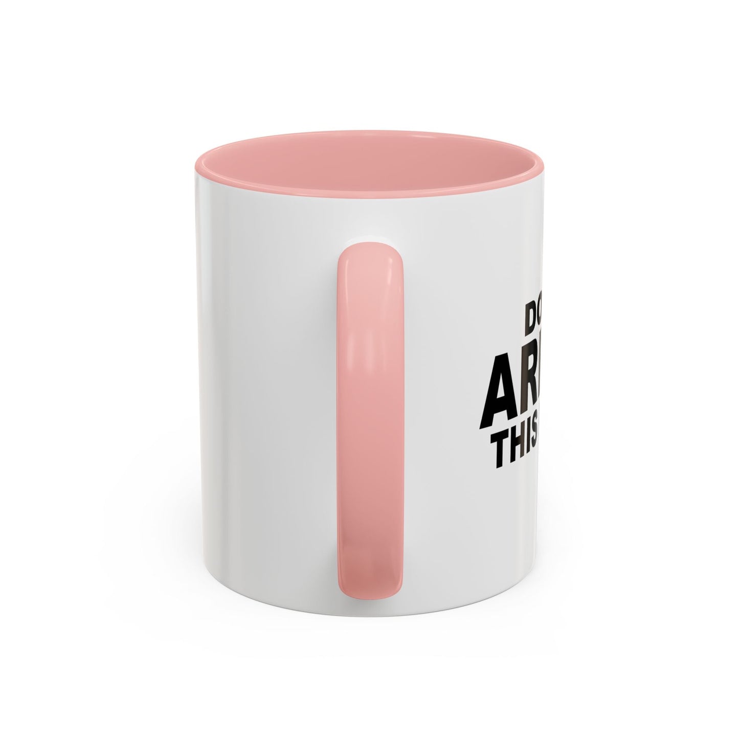 DO NOT ARREST THIS PERSON Accent BiColor Funny Sarcastic Mug