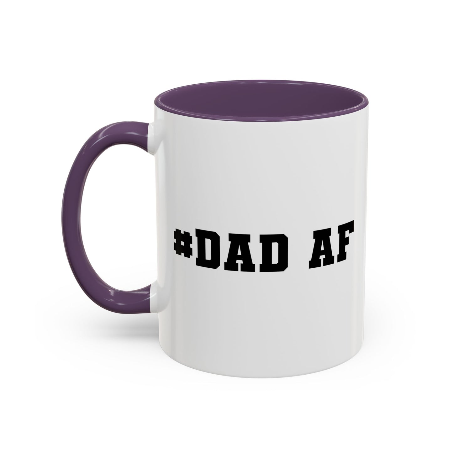 #DAD AF Accent BiColor Funny Sarcastic Mug